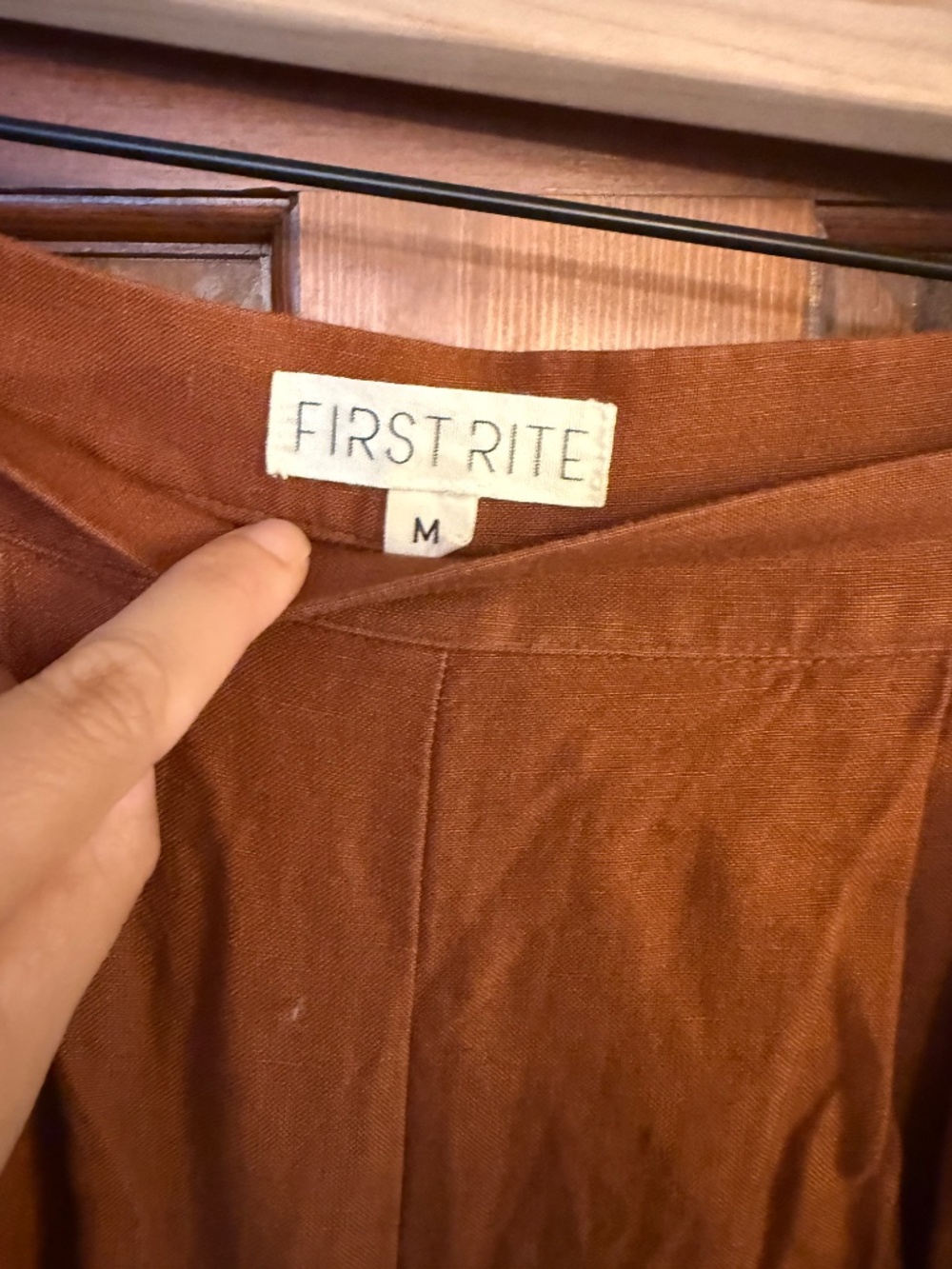 First Rite linen pants - Picture 3 of 5